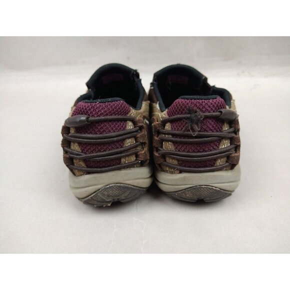 Merrell Women’s Size 7 Kamori Loafers Dark Earth Suede Leather Slip-on Shoes - Picture 4 of 9